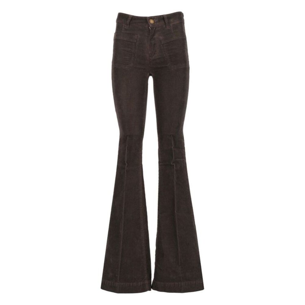 Seafarer Women Delphine Trousers In Stretch Velvet